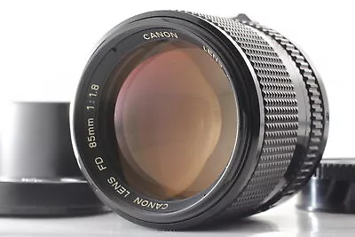 [N MINT+++] Canon New FD NFD 85mm F/1.8 MF Portrait Lens W/ Hood From JAPAN • £221.70