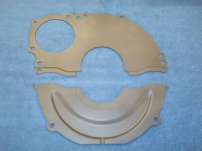 1965 1966 1967 68 OEM MUSTANG FALCON 2pc C4 AUTO ENGINE STARTER BLOCK PLATE 200 • $95