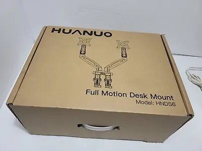 HUANUO HNDS6 Dual Monitor Stand - Black Brand New • $59.99