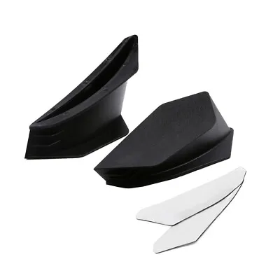 Spoiler Fairing Winglets Aerodynamic Dynamic Wings Kits For Motorcycle Motorbike • £0.99