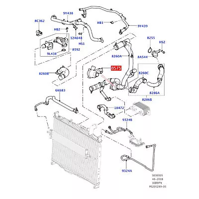 SPG Coolant Thermostat LR033675 Parts Replacement For Land Rover Discovery/Range • $41.64