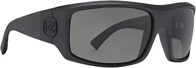 New Von Zipper Clutch Sunglasses Sin Matte Black/grey Lens • $99.88