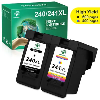 Ink Cartridges For Canon PG-240XL CL-241XL PIXMA MG2220 MG3600 TS5120 MG3620 • $36.89