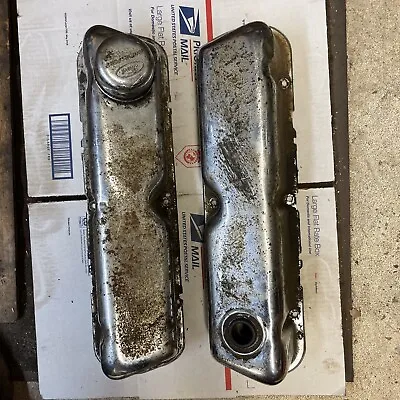 Ford Motorsport 289 302 351W Ford Crome Valve Covers Mustang Falcon Comet F150 • $50