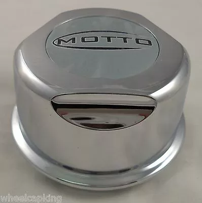 Motto Wheels Chrome Custom Wheel Center Cap  # 30710006 / CAP F-050 NEW! ONE CAP • $35