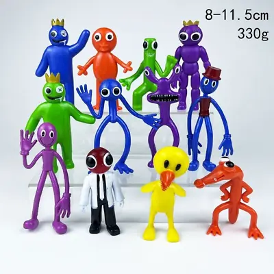 12x Rainbow Friends Action Figures PVC Toys Kids Collectible Toy-Fast Dispatch • £12.95