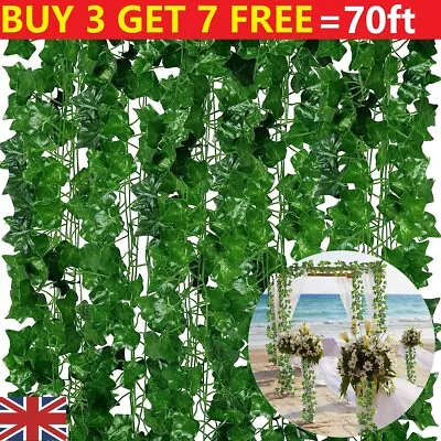 Artificial Hanging Plant Fake Vine Ivy Leaf Greenery Garland Wedding Party Decor • £3.99