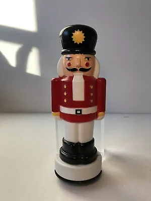 Vintage 1995 Christmas Nutcracker Empire Outdoor Path Light Blow Mold Topper • $11