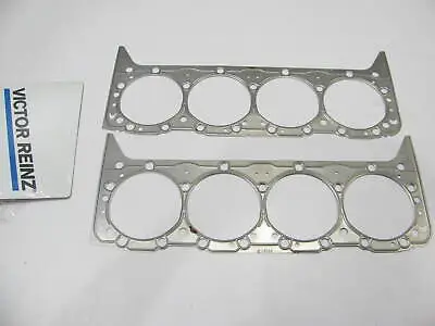 $44.95 • Buy 1 PAIR Victor Reinz SB Chevy Head Gasket Stainless Steel Shim 4.100  .015  Thick