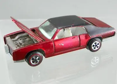 Vintage 1969 Johnny Lightning Topper Redline Diecast 1/64 Red Black Custom GTO • $389.97