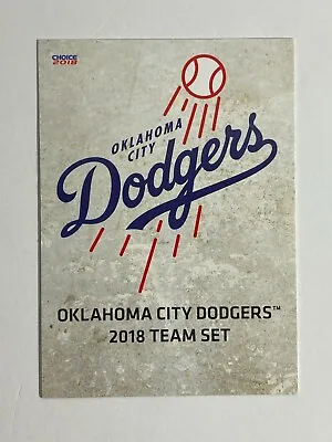 2018 Oklahoma City Dodgers (Pick Your Card) • $2.22