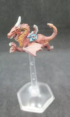 Man O War GW High Elf Dragon Metal OOP Very Well Painted - Red • $19