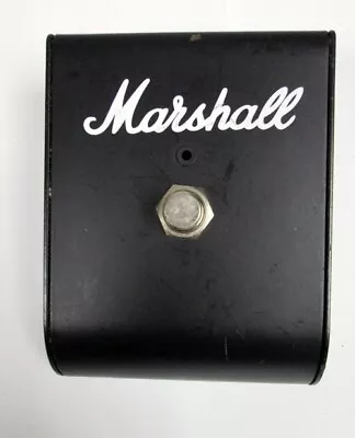 Marshall Guitar Pedal Single Foot Switch Quarter Inch Input • $49.99