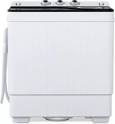 26LBS Portable Washing Machine Mini Twin Tub Washer For Camping Dorm Apartment • $148.99