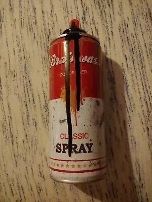 Mr Brainwash Black Spray Can 2013 Art • $1200