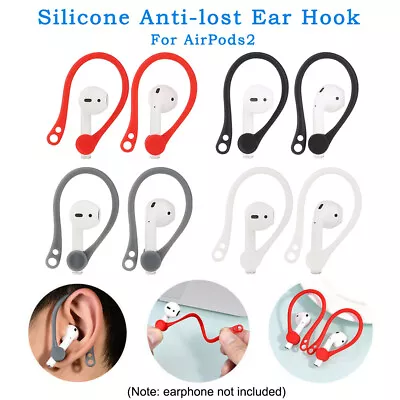 $9.67 • Buy 1 Pair Earhook Holder Strap Silicone Sports Anti-lost Ear Hook For AirPods AU