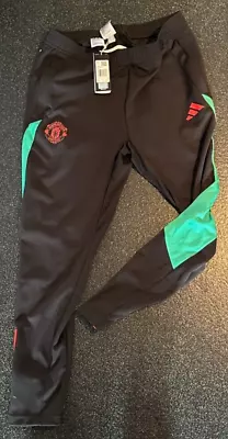 Adidas Manchester United Player Issue Training Pants - Medium • £34.95