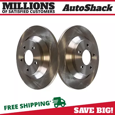 Rear Brake Rotors Pair 2 For 2012-2017 Mazda 5 2.3L 2.5L • $47.45