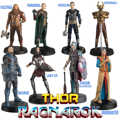 £160 • Buy X8 Thor Marvel Movie Figurine Figure Bundle - Thor, Sif, Heimdall - Eaglemoss
