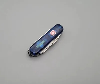 Victorinox 58mm MIDNITE Manager - Swiss Army Knife - Blue - Pen / LED Light • $33.99