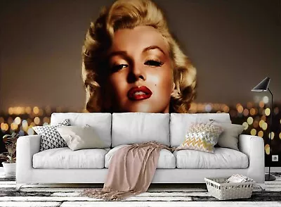 3D Marilyn Monroe Wallpaper Wall Mural Removable Self-adhesive Sticker • $58.28