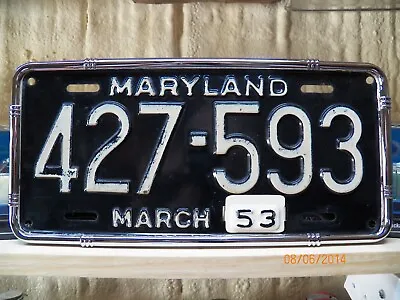 1941 To 1954 Packard & Clipper Accessory License Plate Frame • $54.95