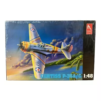 Hobby Craft #HC1555 Curtiss P-36A/C WWII Fighter 1:48 Scale Model Kit - Sealed • $41.97