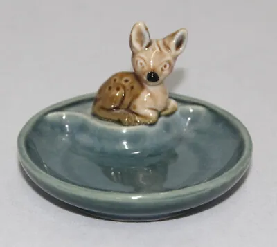 WADE - FAWN WHIMTRAY - Pin Tray Trinket Dish - Ex Cond. • £4.50