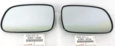 TOYOTA GENUINE OEM SUPRA RHD JZA80 MK4 Side Mirror Lens Set • $74