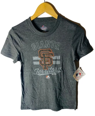 $21.36 • Buy Majestic Youth San Francisco Giants Crushing It T-Shirt Black LARGE (14)