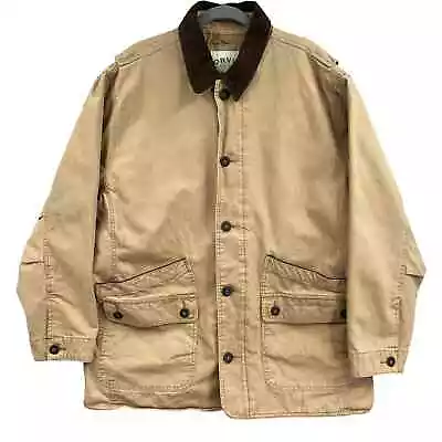 Orvis Classic Collection Field Coat Mens XL Brown Barn Quilted Hunting Jacket • $64.50