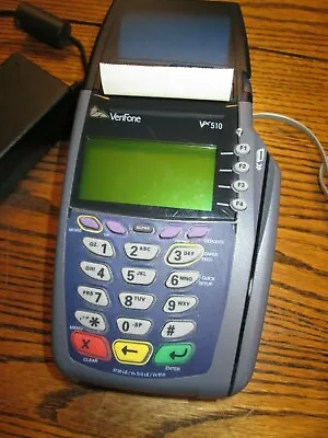 VeriFone  OMNI 5100 VX510 VX510LE Credit Card Reader Machine • $29.95