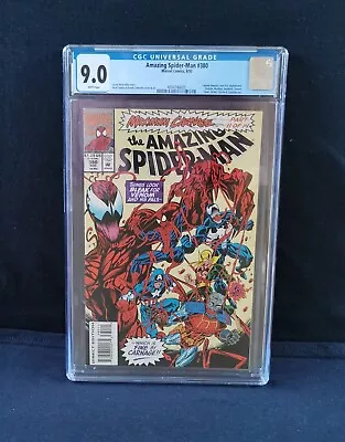 Amazing Spiderman #380 Maximum Carnage Part 11 CGC 9.0 • £79.99