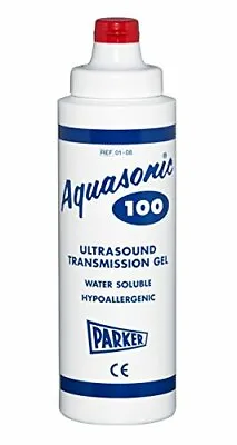 Aqua Sonic 100 Ultrasound Gel Ultrasonic Transmission Gel Water Soluble Hypoall • £6.76