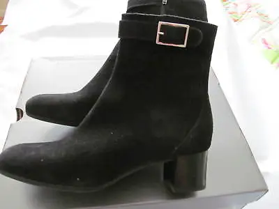 NWB La Canadienne Delilah Suede Leather Booties Size 7.5 $250 • $109.99
