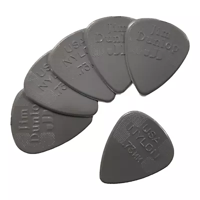 6 X Dunlop Nylon Standard Guitar Picks .73mm • $6.50