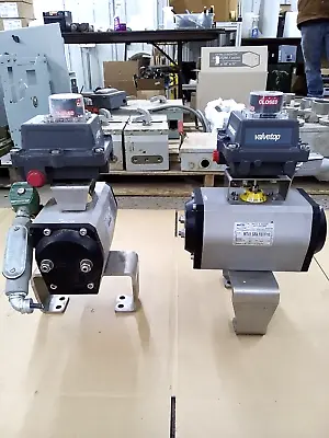 MAX-AIR Rack & Pinon Actuator MT41 SR4 F07/F10 With TopWork Valve Lot Of 2 • $399.99