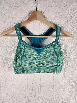 Moving Comfort Women's Green Adjustable Straps Sports Bra 34D • $19.99