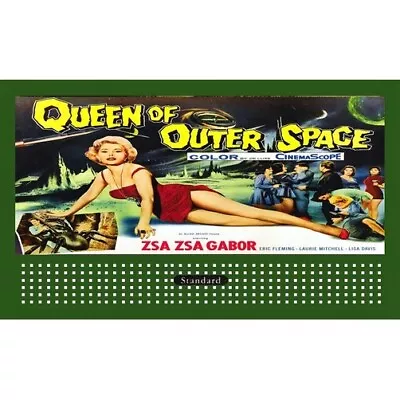 LIONEL STYLE BILLBOARD INSERT QUEEN Of OUTER SPACE & AMERICAN FLYER • $5.99