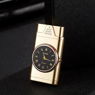 £15.31 • Buy Cigarette Cigar Jet Lighter Gadgets Rocker Arm LED Watch Butane Gas Light Weight