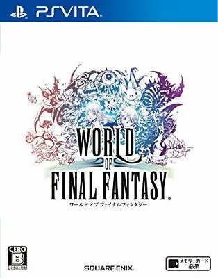 PS Vita World Of Final Fantasy First Print  Bonus DLC  Form • $45.76