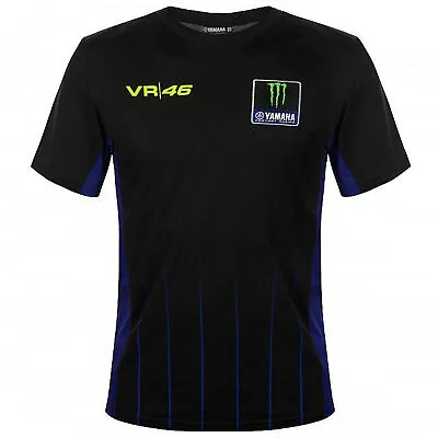 Official VR46 Monster Yamaha Team T'Shirt - YMMTS 363904 • $41.02