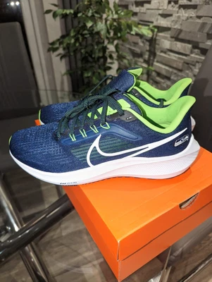 £52 • Buy Nike Zoom Pegasus 39 Seattle Seahawks Size 8uk 9us Running Shoe Brand New NFL