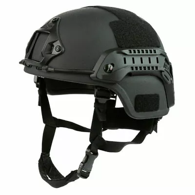 Tactical Ballistic Aramid MICH Helmet NIJ IIIA Combat Bulletproof Headgear Armor • $219.98