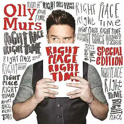 Olly Murs Right Place Right Time CD & DVD 7 EXTRA TRACKS NEW & SEALED • £2.95