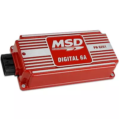 6201CR FACTORY REFURBISHED MSD Digital 6A Ignition Control - Red • $224.96