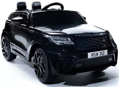 £197.95 • Buy Kids Licensed Range Rover Velar 12V Electric / Battery Ride On Car - Black
