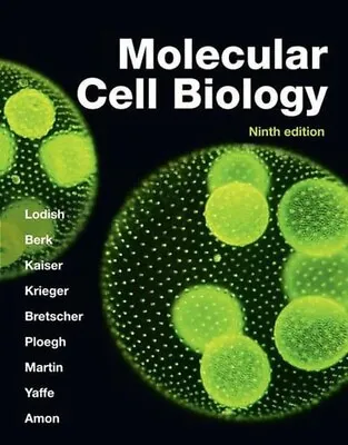 Molecular Cell Biology 9th Edition 2021 Lodish Kaiser Berk Krieger International • $56.03