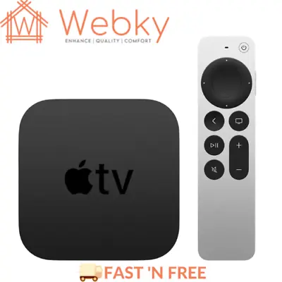 $299.95 • Buy Apple TV 4K 64GB With Siri Remote MXH02X/A