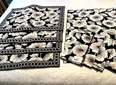 Vera Bradley  Brand New  Camellia 4 Placemats & Napkins Set Rare And Htf • $110